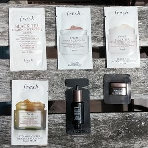 Lot of fresh face mask and eye serum concentrate